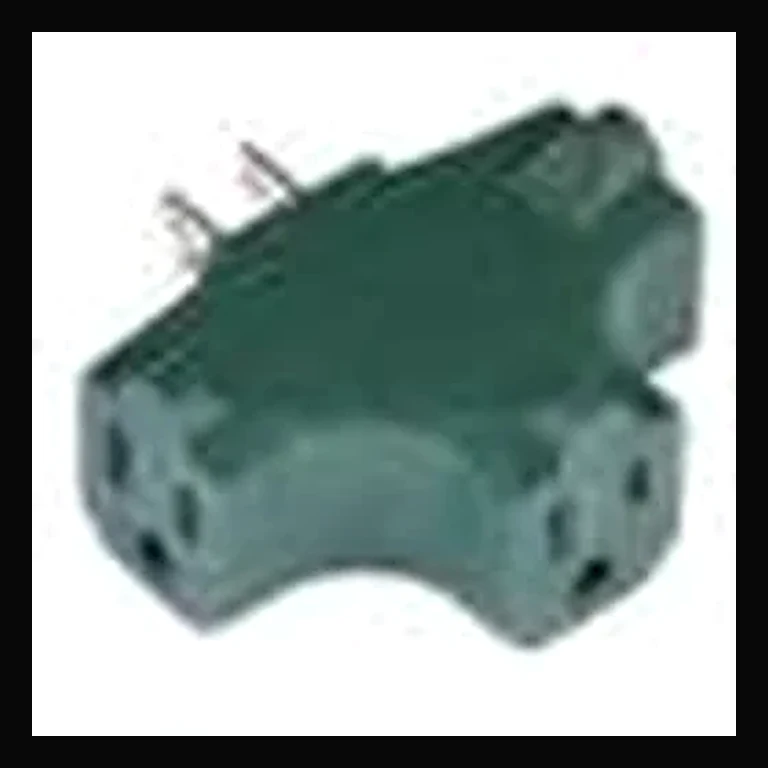 Adapter 3-way with ground