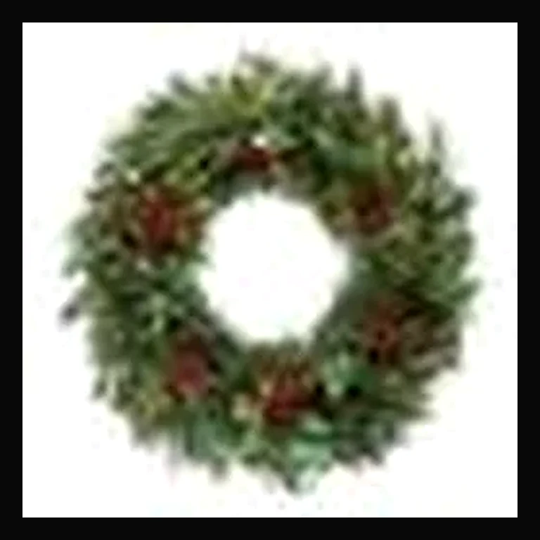 30" Estate Wreath Battery Powered