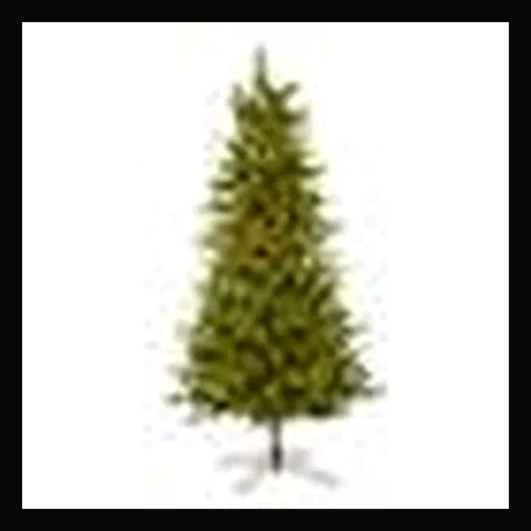 7.5' Norway Spruced Tree with LED White Warm
