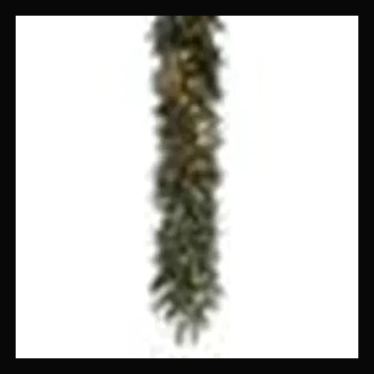 9' Mixed Noble Garland w/ Concave LEDs — White