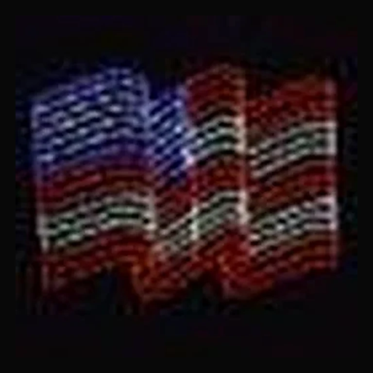 Waving Flag LED Display