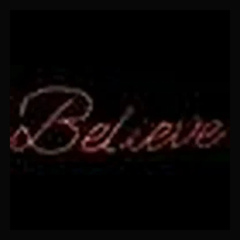 Believe LED Sign for Christmas - Red (49")