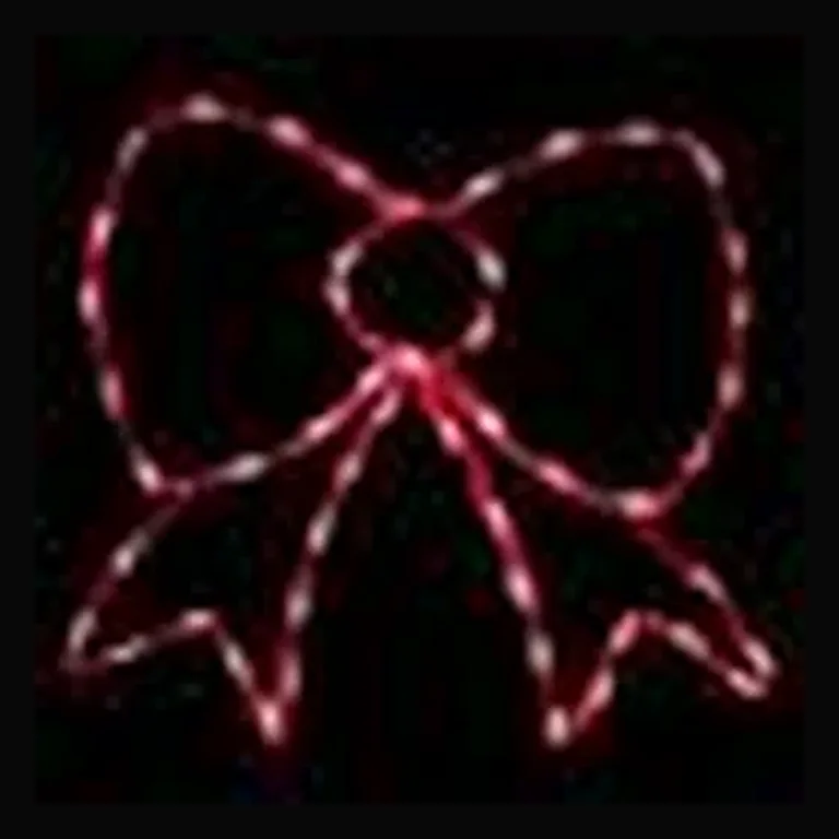 Red Bow LED Display (20")