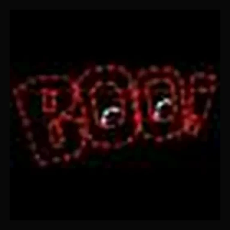 Halloween Boo LED Display (40")
