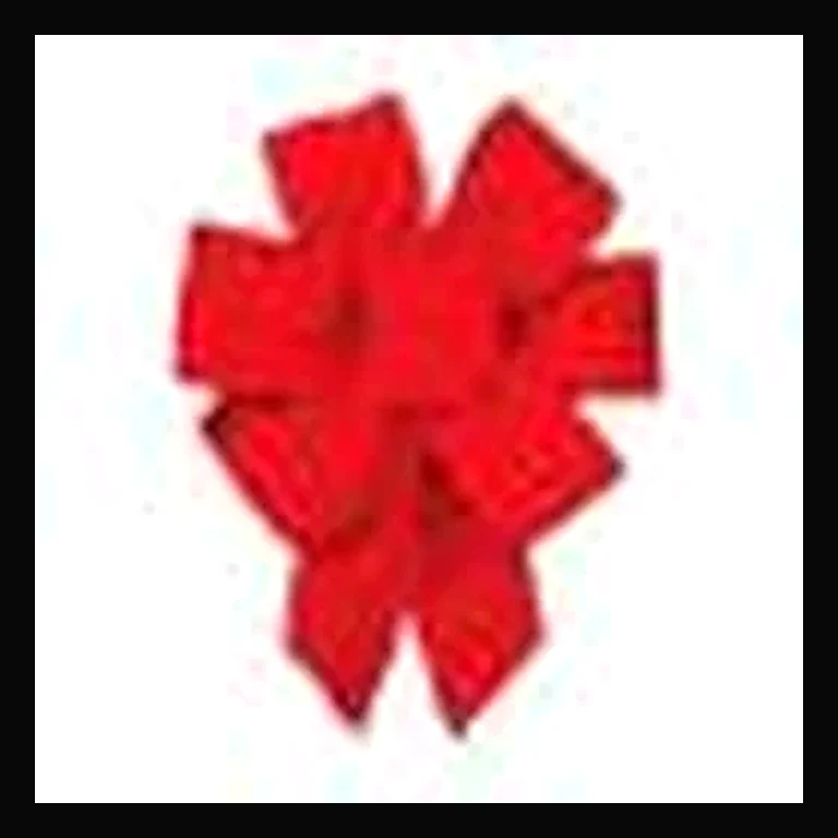 18" 7-Loop Bow (Red)