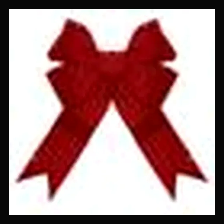 Red Velvet Bow 4 Loop 18"