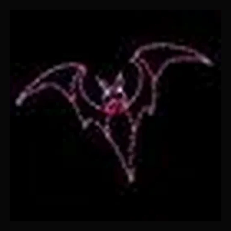 Purple Bat LED Display (36")