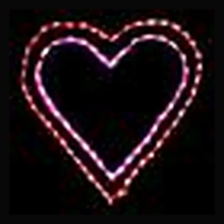 Beating Heart Animated LED Display
