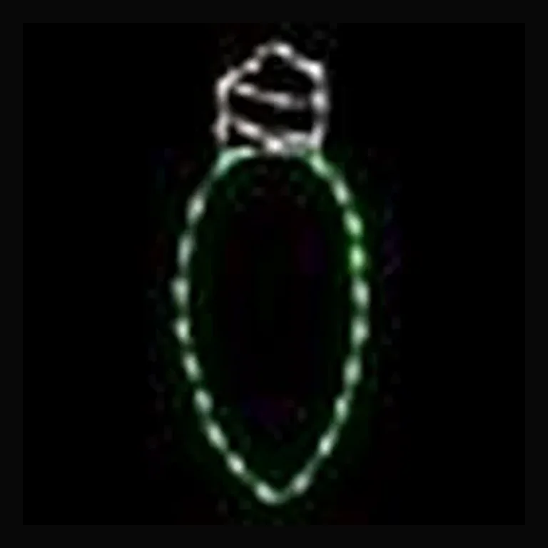 Christmas Bulb LED Display - Green (36")