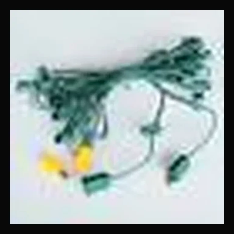 25' C7 Green Cording with Ends