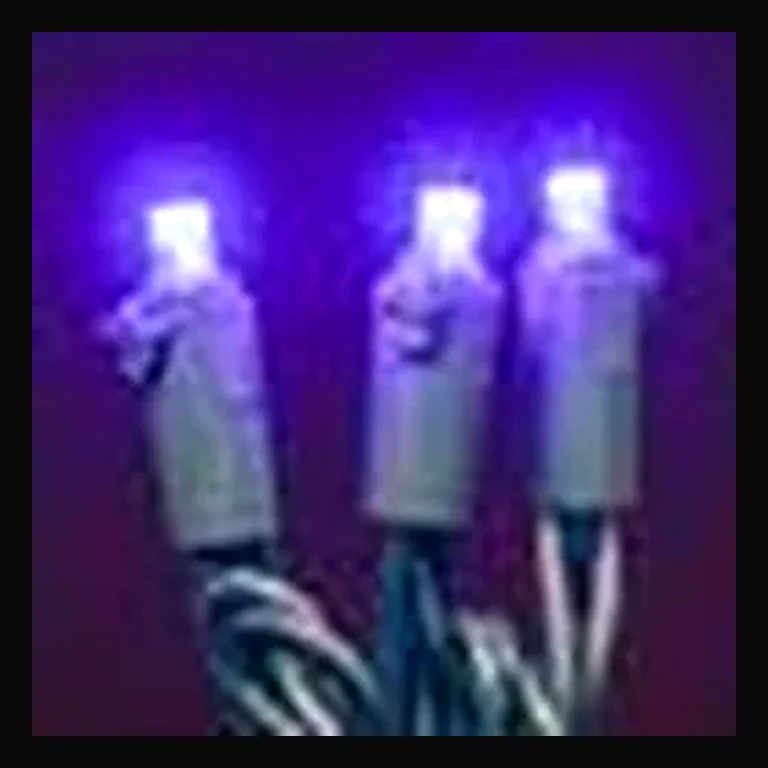 LED Concave 5MM Light Set, 70 Ct, 6" Spacing, 3