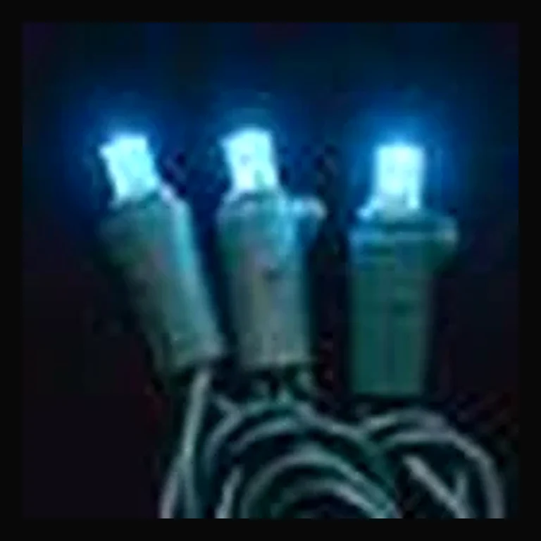 LED Concave 5MM Light Set, 70 Ct, 6" Spacing, 3