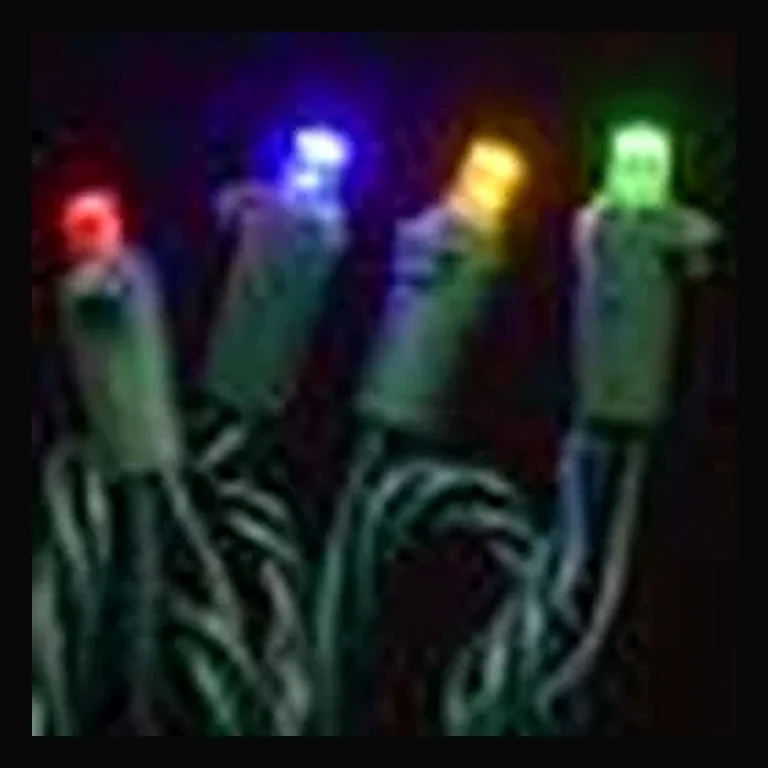 LED Concave 5MM Light Set, 70 Ct, 6" Spacing, 3