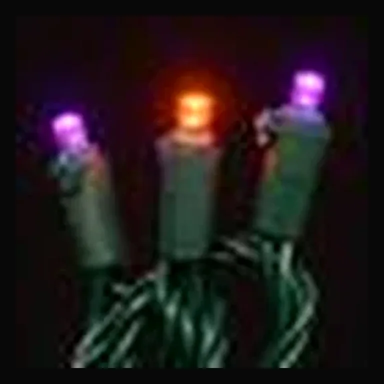 LED Concave 5MM Light Set, 70 Ct, 6" Spacing, 3