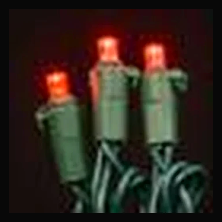 LED Concave 5MM Light Set, 70 Ct, 6" Spacing, 3