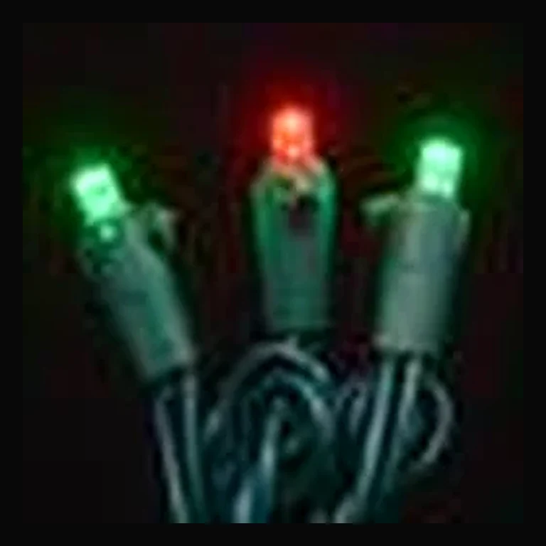 LED Concave 5MM Light Set, 70 Ct, 6" Spacing, 3