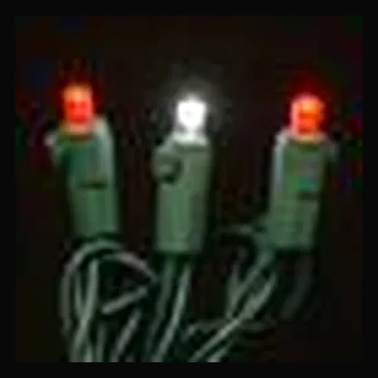 LED Concave 5MM Light Set, 70 Ct, 6" Spacing, 3