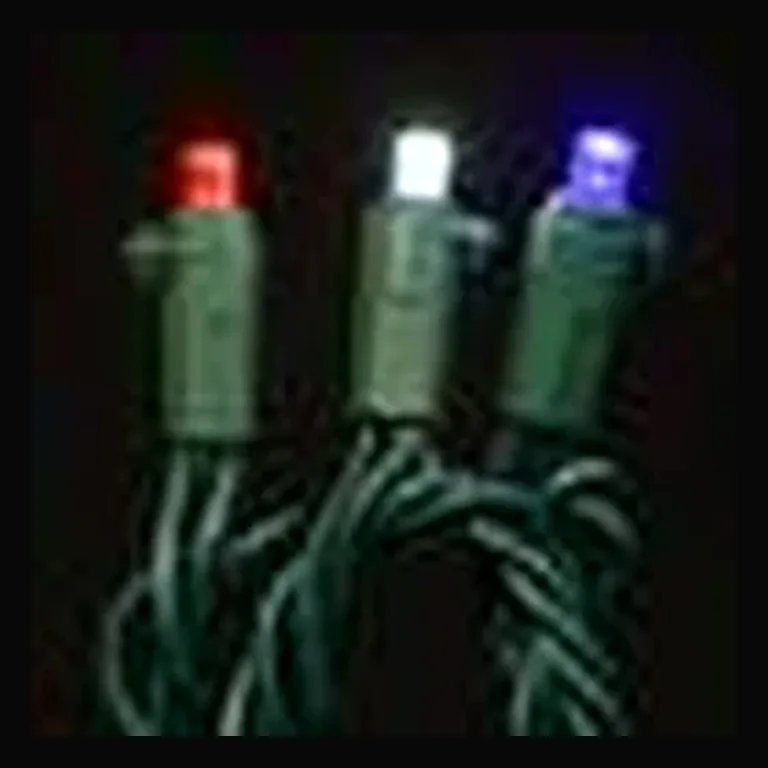 LED Concave 5MM Light Set, 70 Ct, 6" Spacing, 3