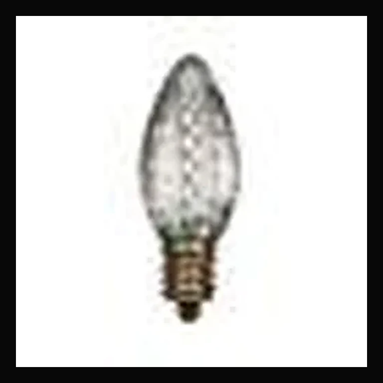 LED C7 Bulb - Faceted — Warm White