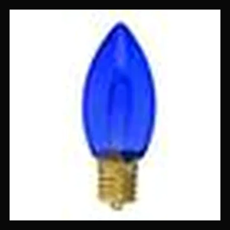 LED C9 Bulb Classic Filament — Blue