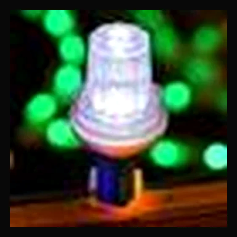 LED Strobe Light with C9 Base