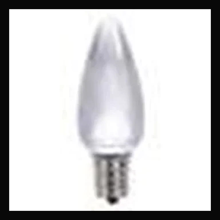 LED C9 Smooth Bulb — White