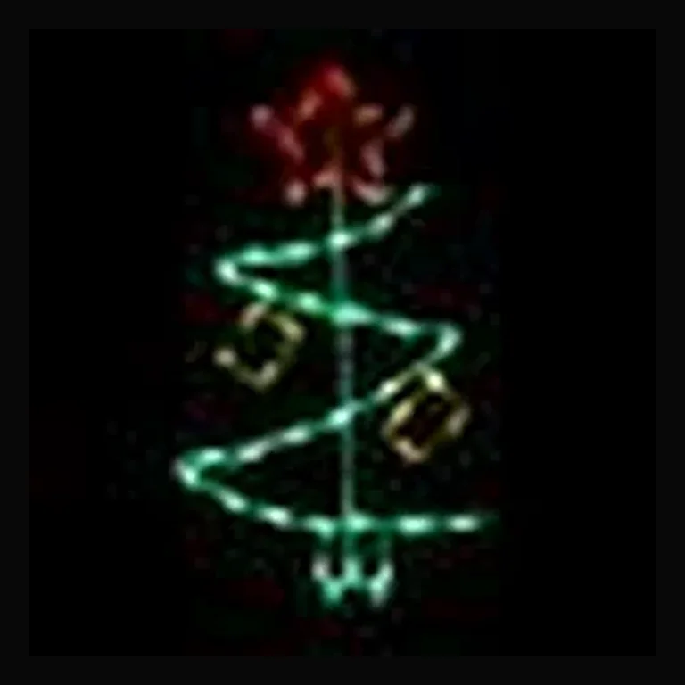 LED Small Zig Zag Christmas Tree