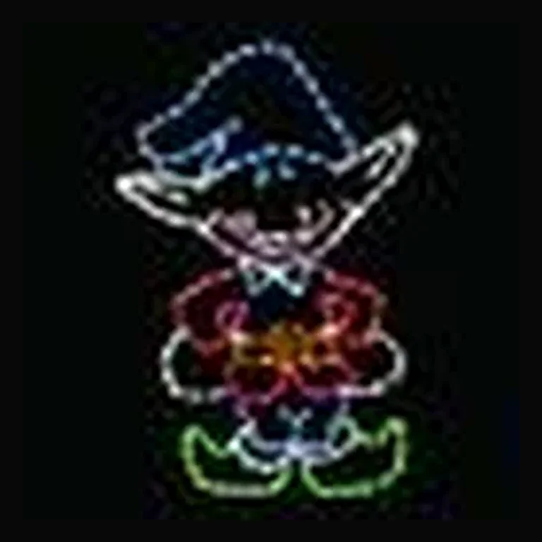 Standing North Pole Elf LED Display (32")
