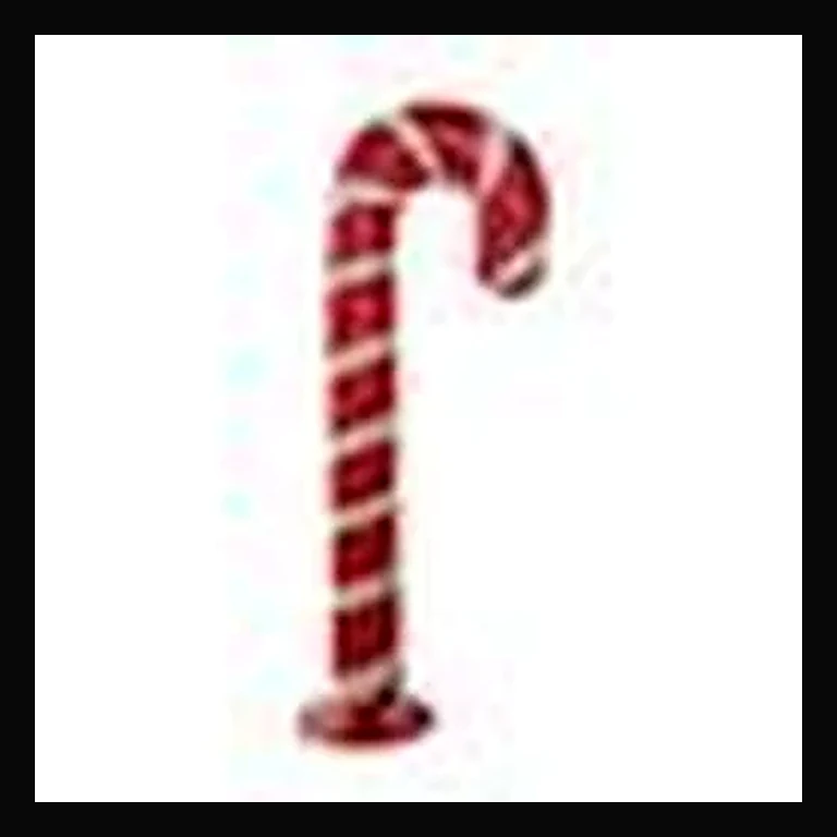 Fiberglass Single Candy Cane - 65"
