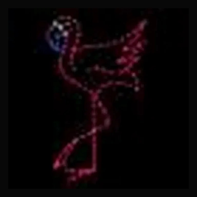Flamingo (Left Facing) LED Display