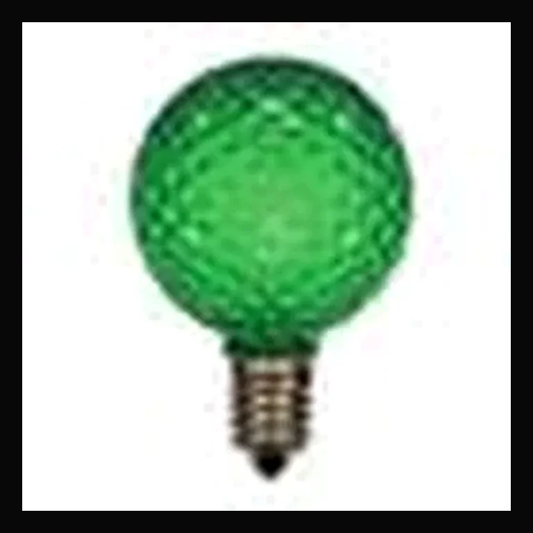 LED G50 Bulb — Green