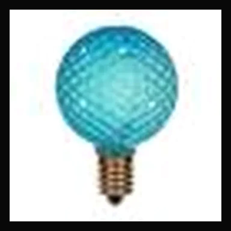 LED G50 Bulb — Ice Blue