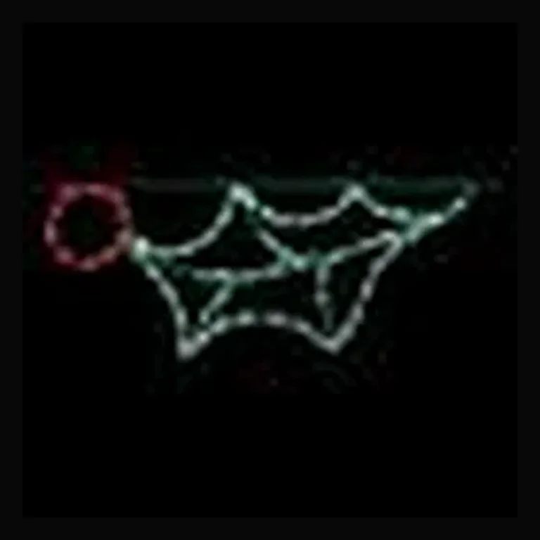 LED Holly with Berry Linkable