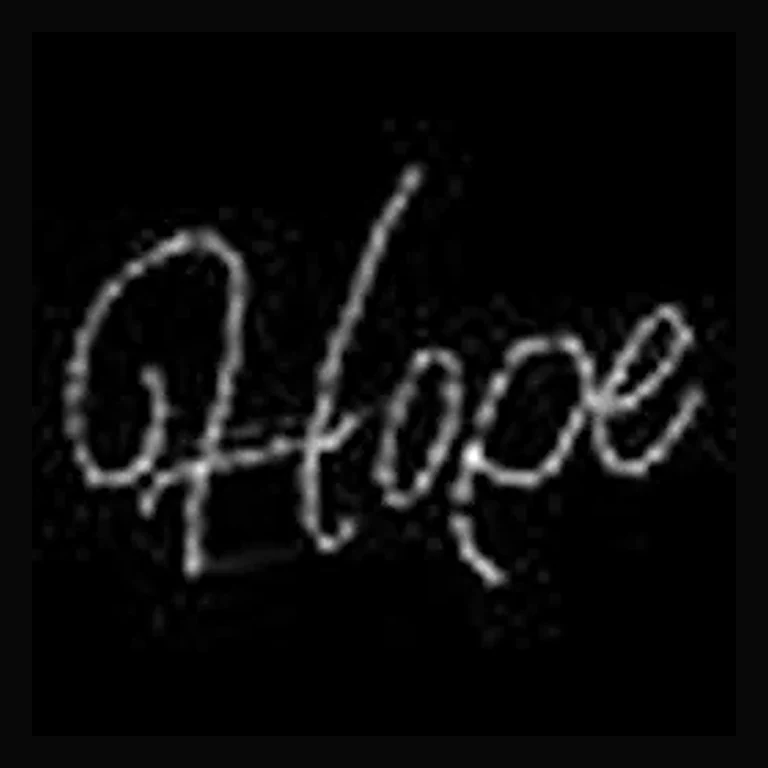 LED Hope Sign (White Lights)