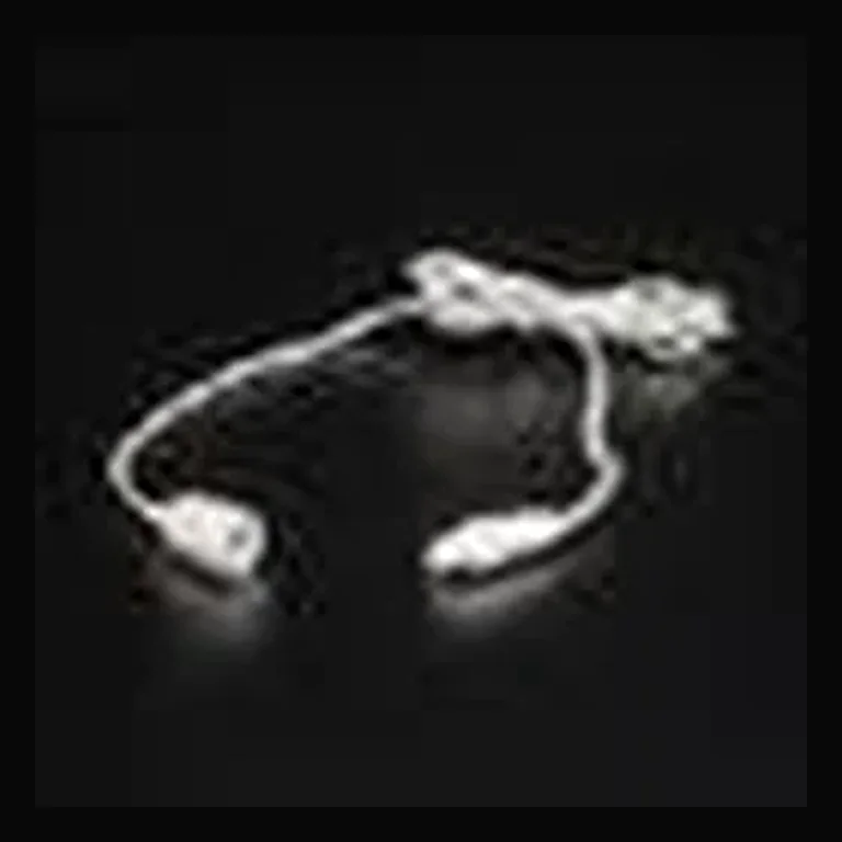 2 Pin White 6' Jumper Cord
