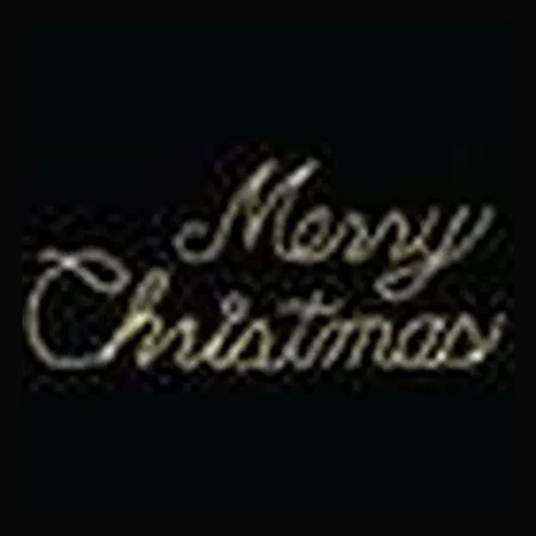 Merry Christmas LED Sign - Warm White (55")