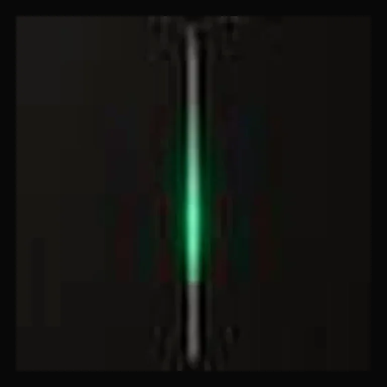 LED Meteor Light 100cm — Green