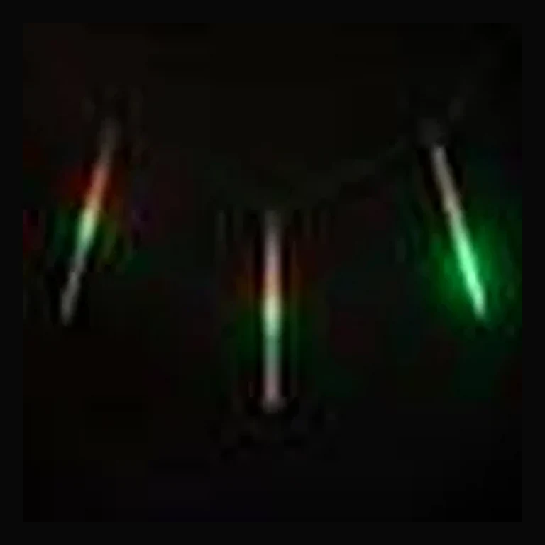 LED 12"/30cm Meteor Light — Red/Green
