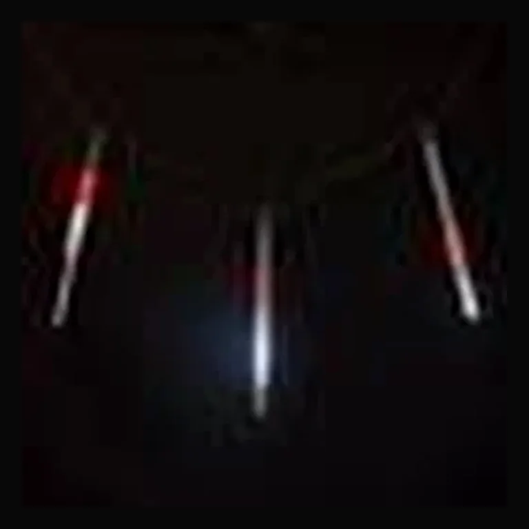 LED 12"/30cm Meteor Light — Red/White