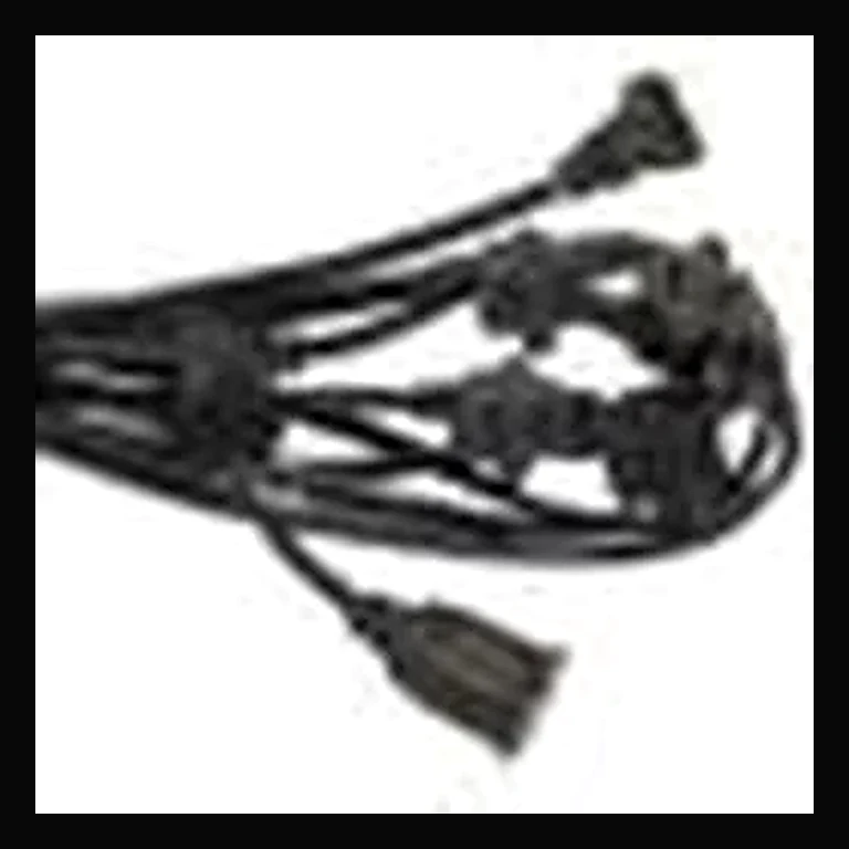 Multiple outlet extension cords 100'