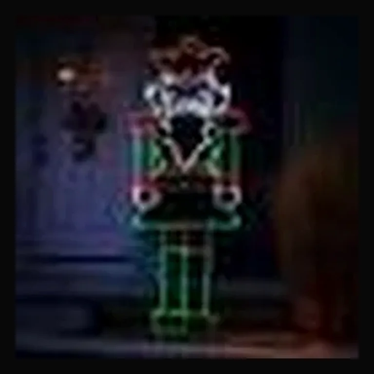 Nutcracker Toy Soldier LED Display (72")
