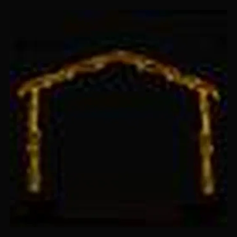 Nativity Scene Hut LED Display (80")