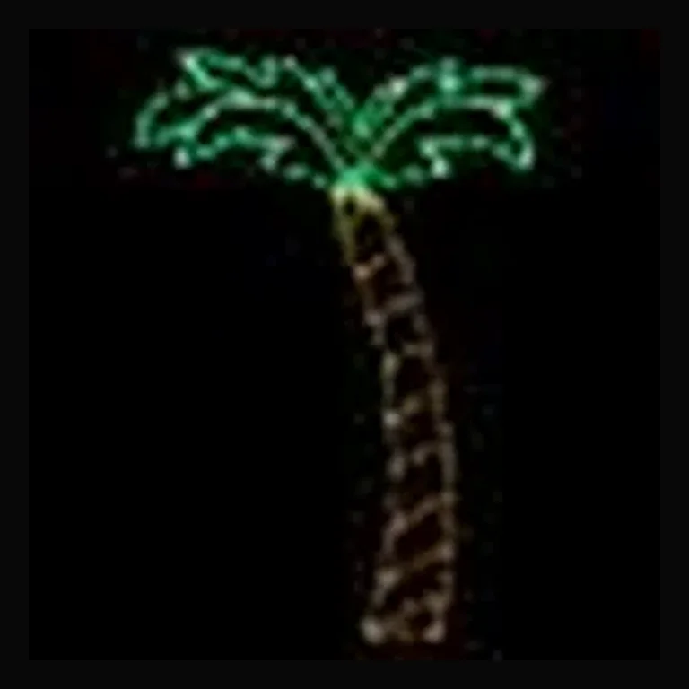 Palm Tree LED Display (72")