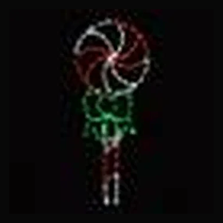 Lollipop LED Display - Red Green and White