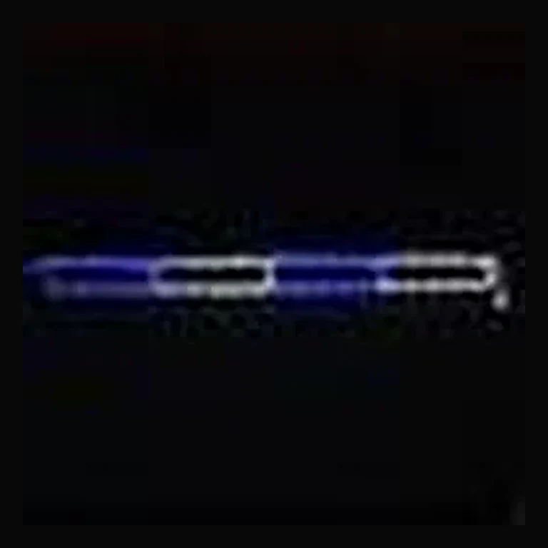 LED Peppermint Stick Linkable — Blue/White