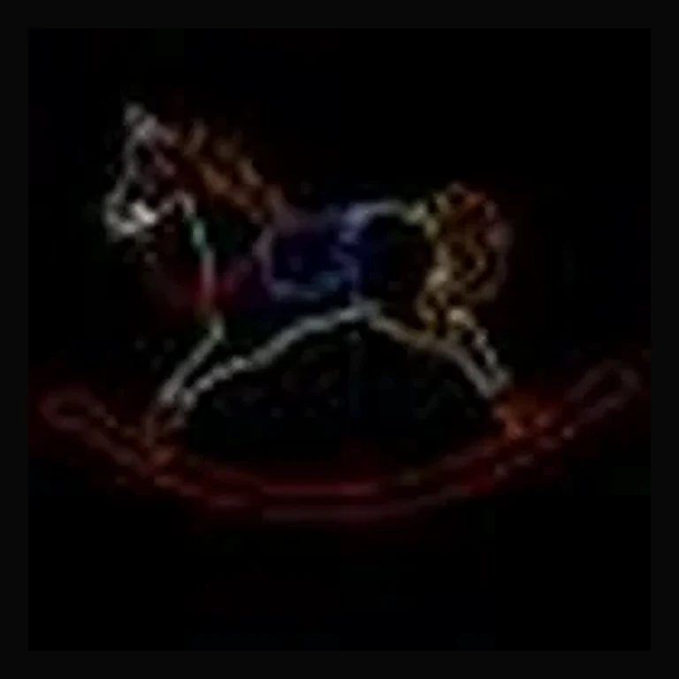 LED Rocking Horse