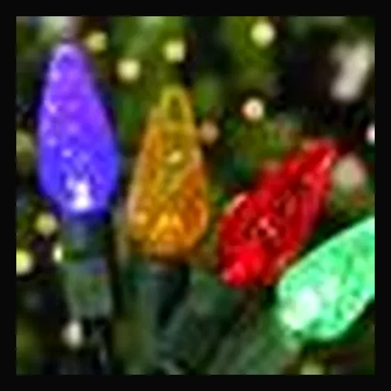 70's LED Strawberries - 35 ft — Multi-Color