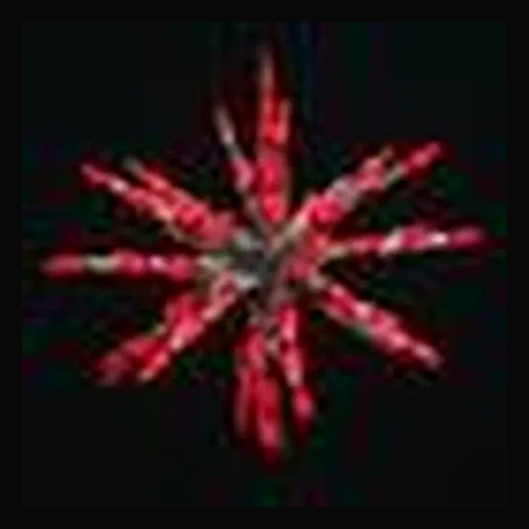 LED 12" Starburst — Red