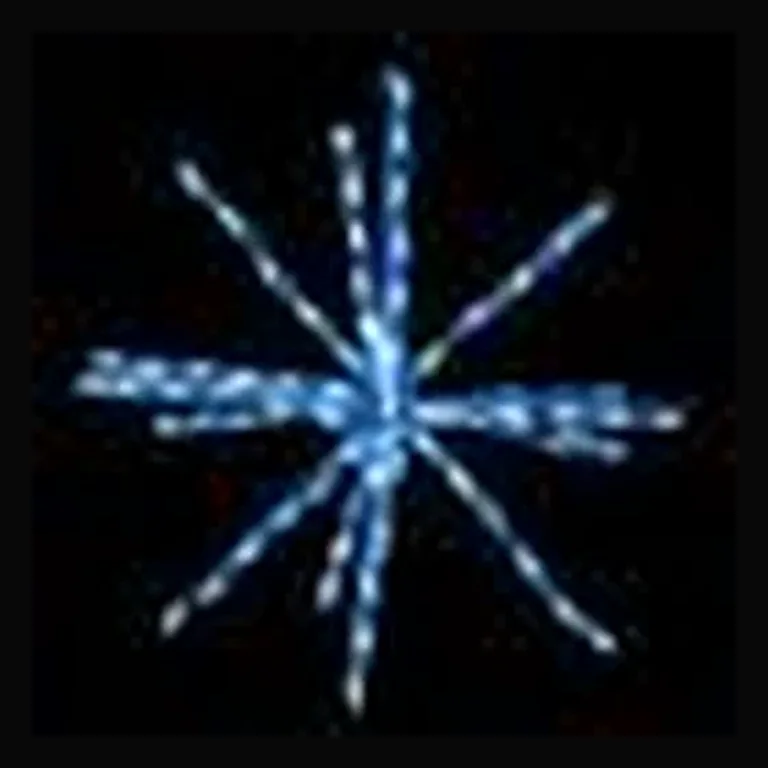 LED 24" Starburst — Ice Blue