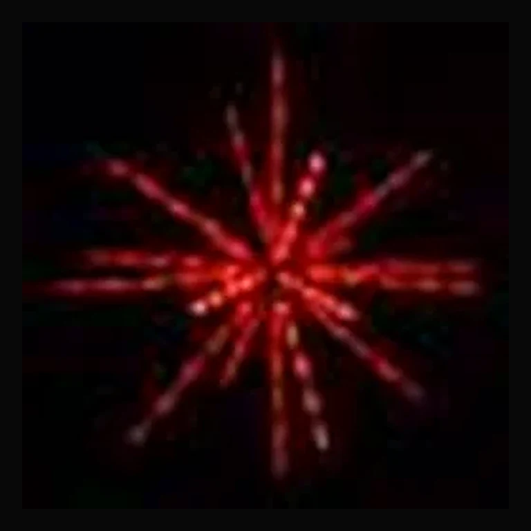 LED 24" Starburst — Red